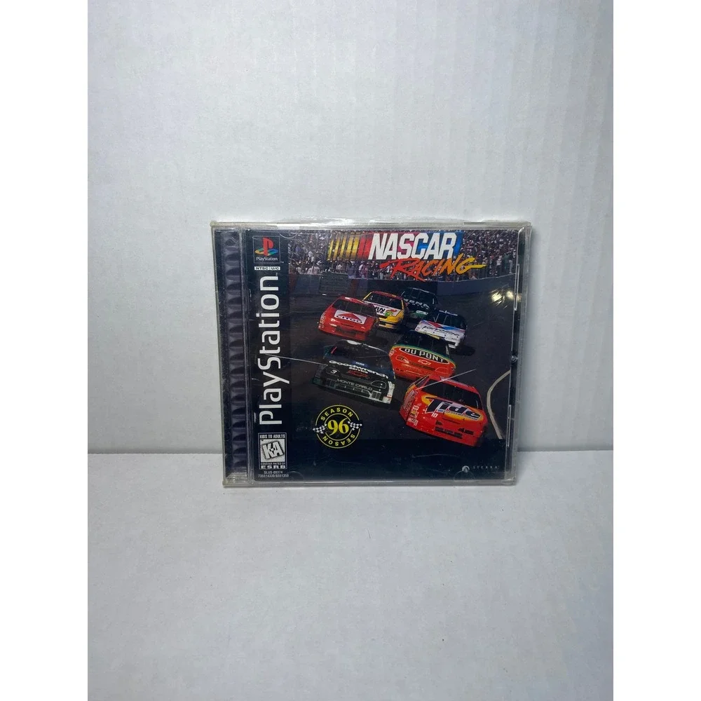 NASCAR Racing Sony PlayStation 1 PS1 1996 Factory Sealed New Vintage Video Game